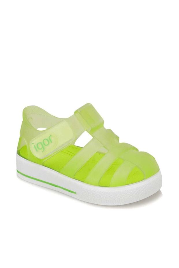 S10171 Star Çocuk Fıstık Yeşili Sandalet - 2