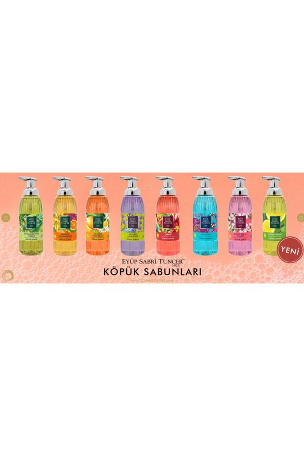Zeytinyağlı Çeşme Limon Köpük Sabun 500ml X 6 Adet - 3