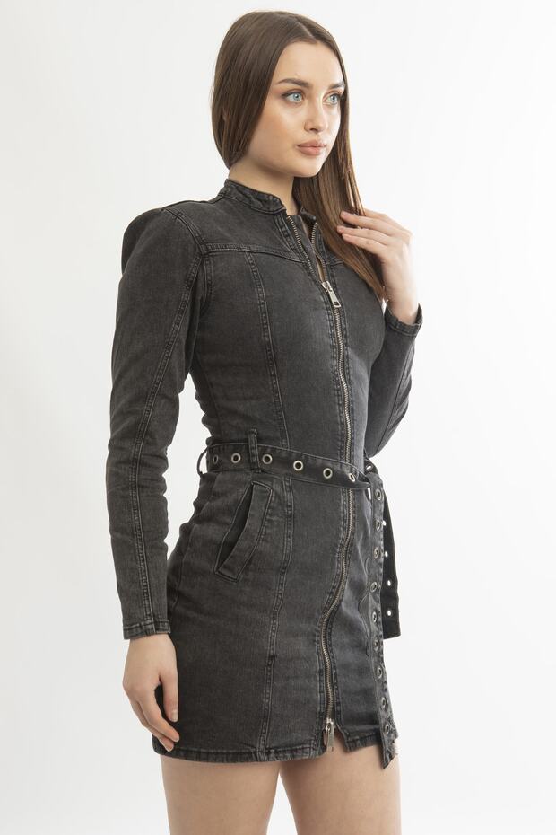Denim Elbise