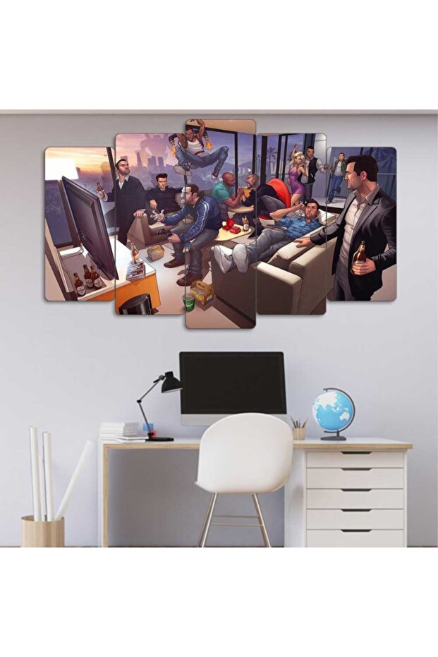 Gta Tablo 5 Parçalı - 1