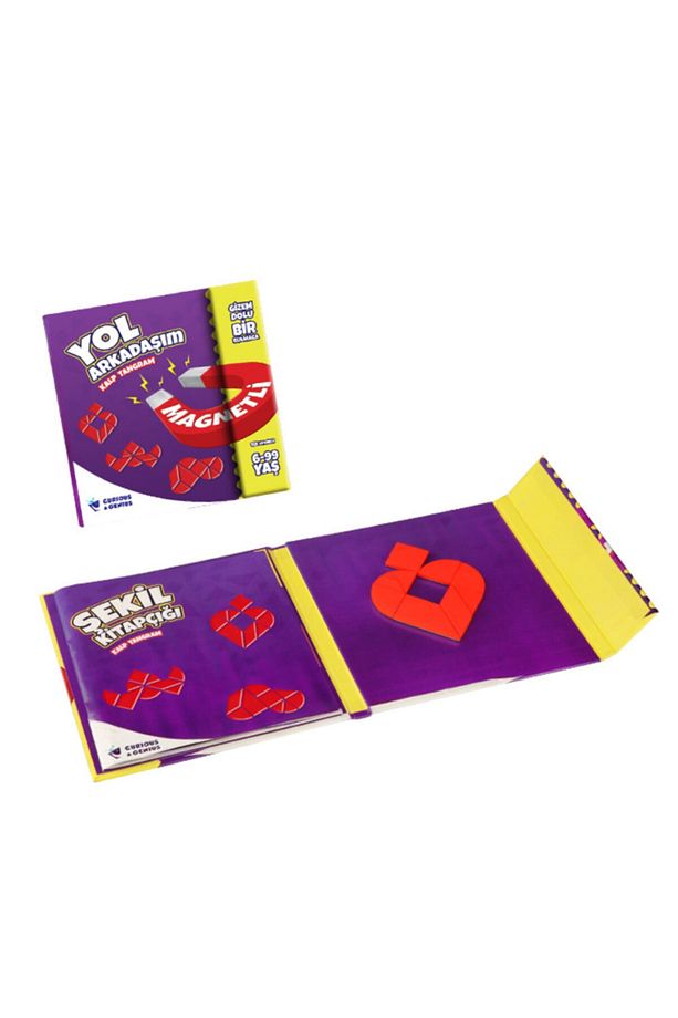 Bal Oyuncak Yol Arkadaşım Kalp Tangram 0038 - 1
