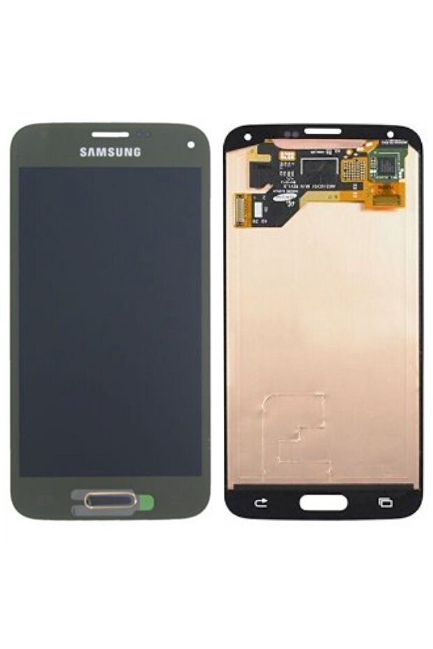 شاشة LCD معاودة باللون الأسود متوافقة مع هاتف Samsung Galaxy G800 S5 Mini + شاشة تعمل باللمس