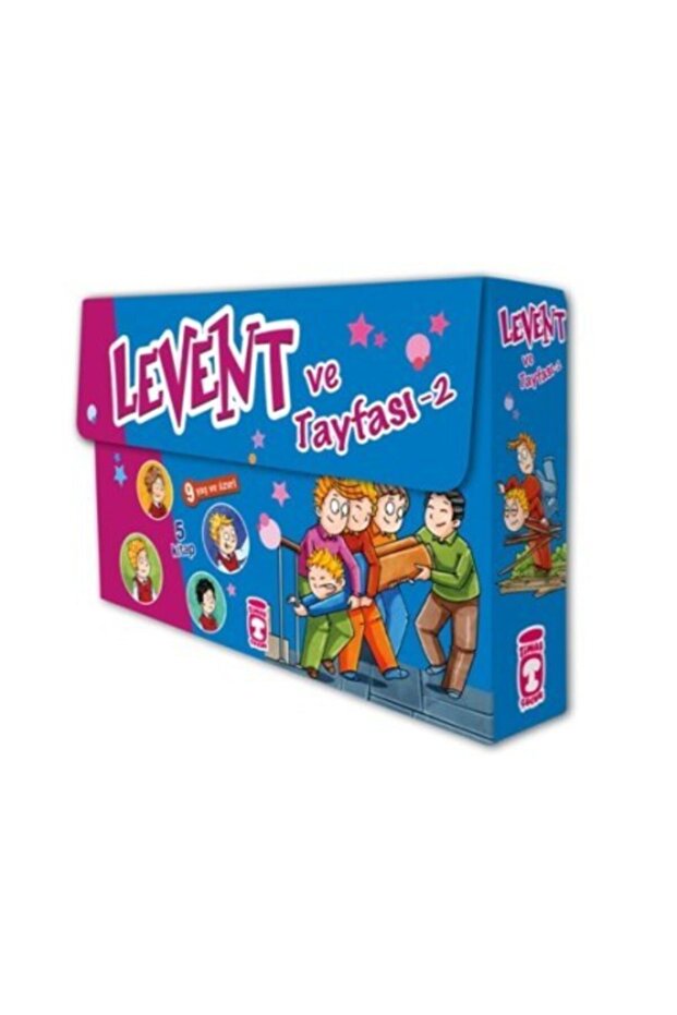 Levent Ve Tayfası 2 Set - (5 Kitap)