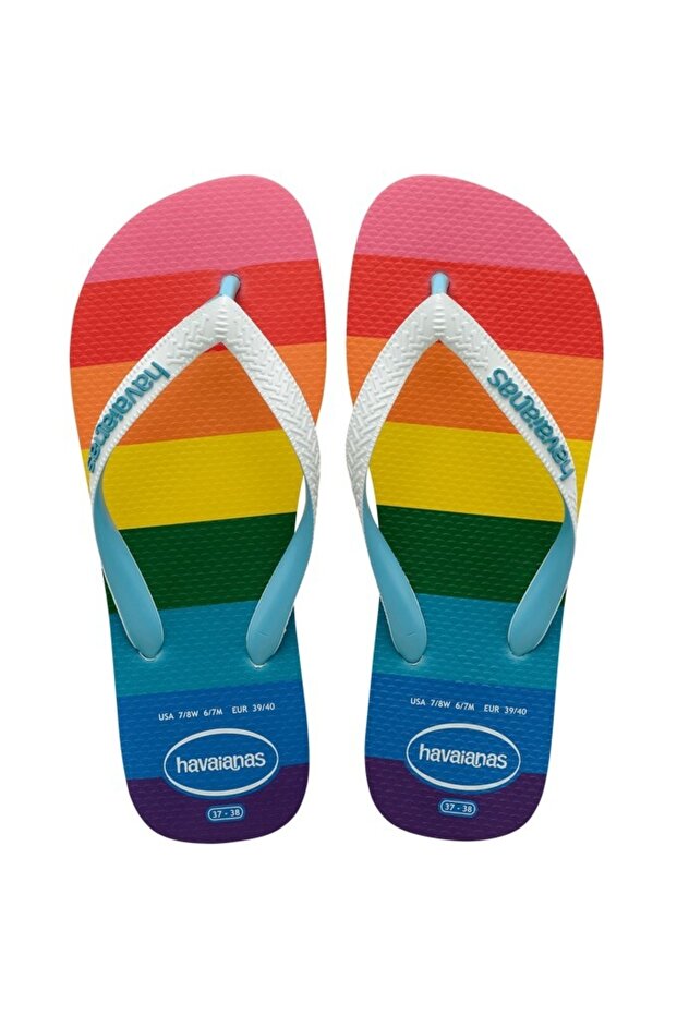 Parmakarası Terlik Top Pride Allover Blue