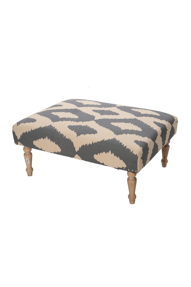 Damask Desenli Puf - 1