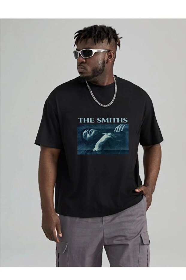 Dark the Smiths Sweatshirt Hdiwoos White Black Oversize Tshirt