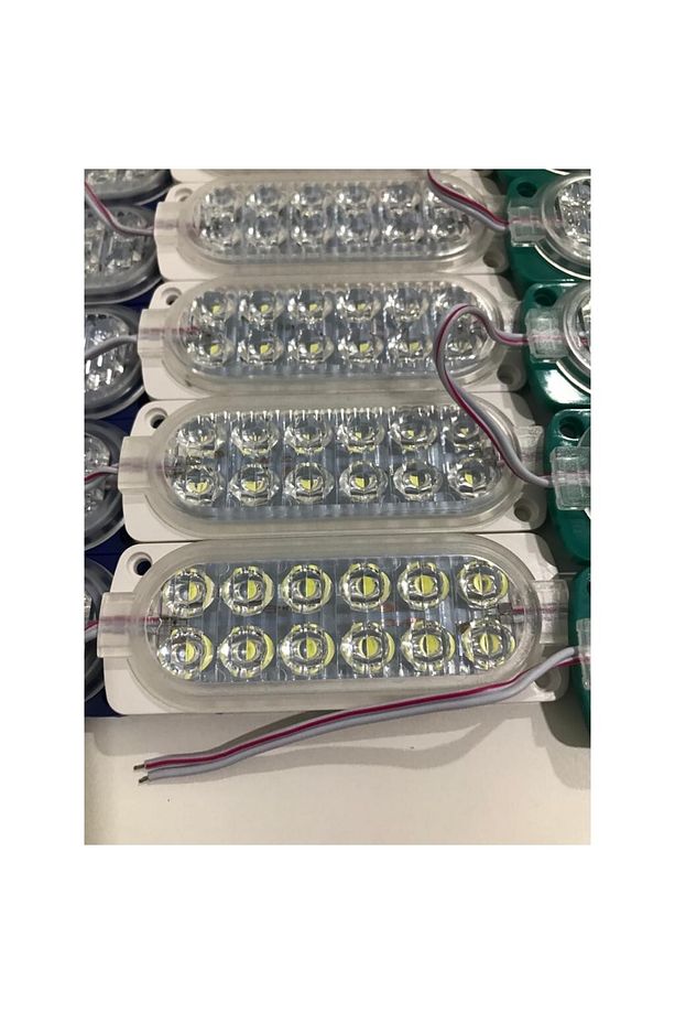 12v 2.4 Watt Animasyonlu Cakar Modul 12 Ledli Mavi Renk 1 Adet - 1