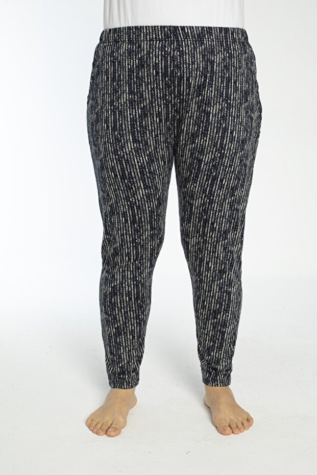 Large Size Pocketed Viscose Summer Women's Pajama Bottoms Single Bottom Y17