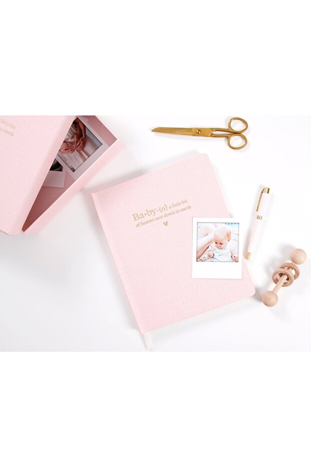 Bebek Anı Defteri - Pale Pink - 4