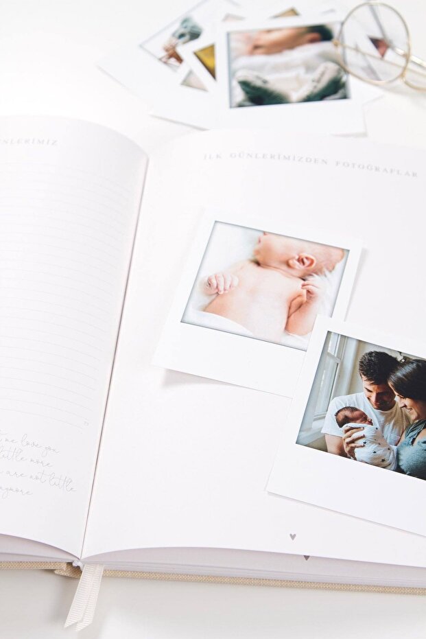 Bebek Anı Defteri - Linen - 4