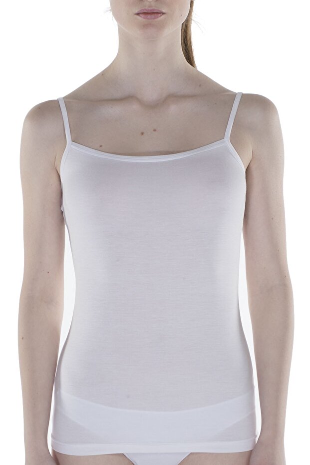 Basic Modal Ince Askılı Atlet - 2