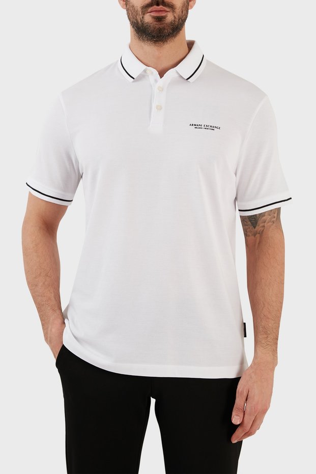 100% Cotton Slim Fit Polo T Shirt with Logo Men's Polo T Shirt 8nzffm Zj5dz 1100