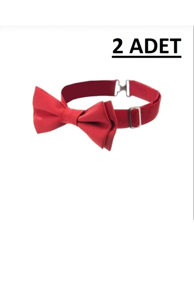 Unisex 2 Pieces of 2 Kids Satin Shiny School Show 23 April 29 October 10 November Bow Tie
