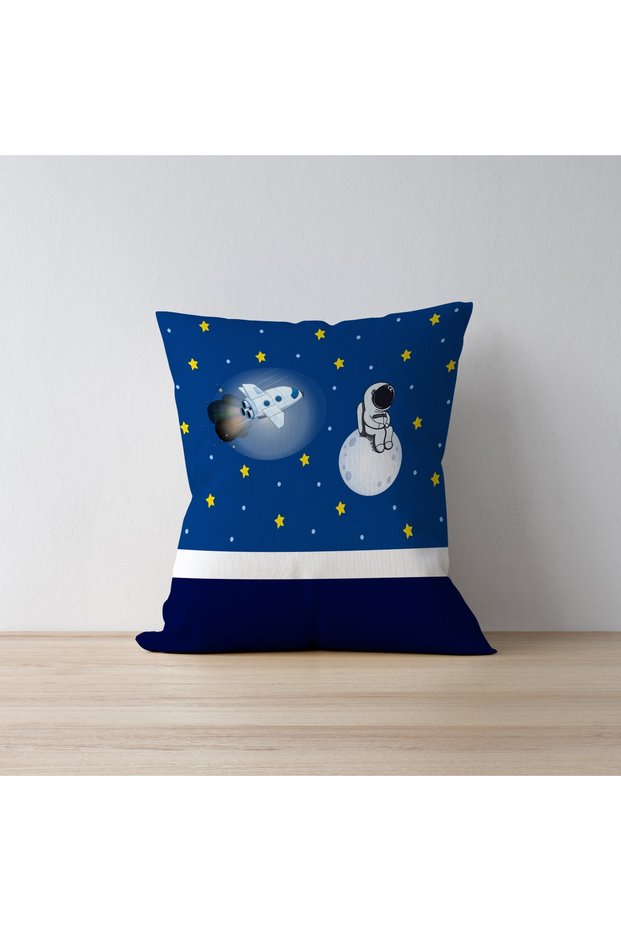 Astronaut Spacex Children's and Baby's Room 3-Piece Throw Pillow Cover Tlakr-150