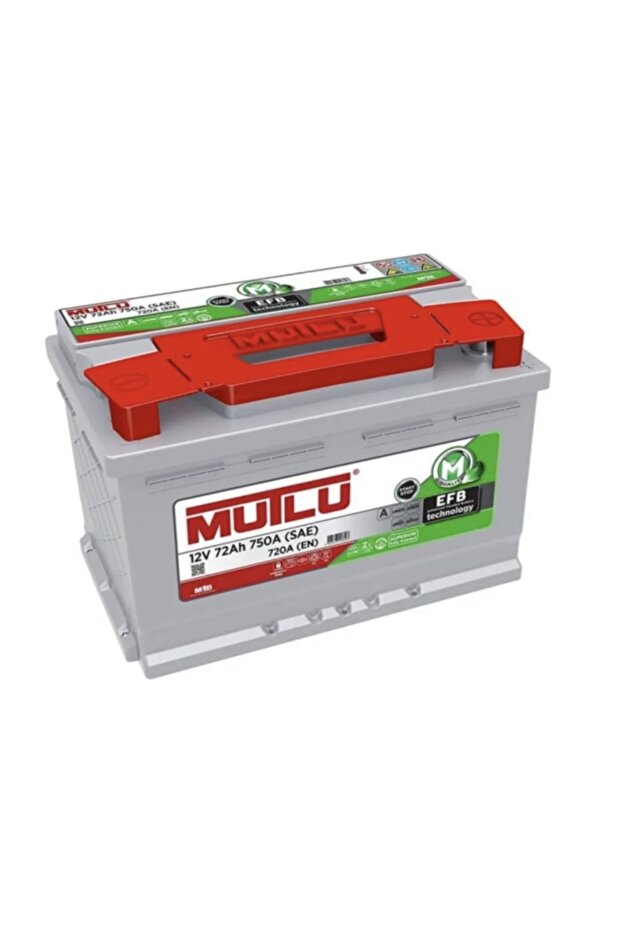 12v 72 Amper 720 Aen Efb Start Stop Akü - 1