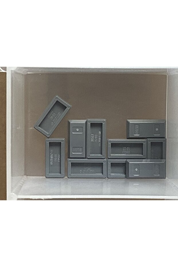 Original Accessory Moc Custom Minifigure Minifigure Ingot Gold Cone Dark Gray 4 Pieces Will Be Sent