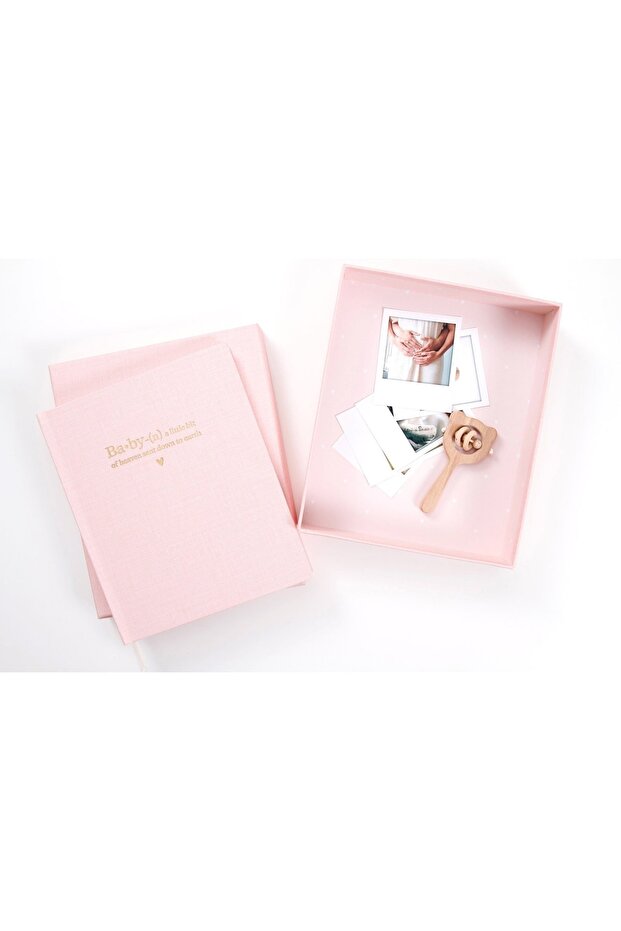 Bebek Anı Defteri - Pale Pink - 6