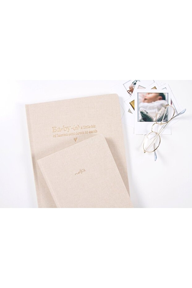 Bebek Anı Defteri - Linen - 3
