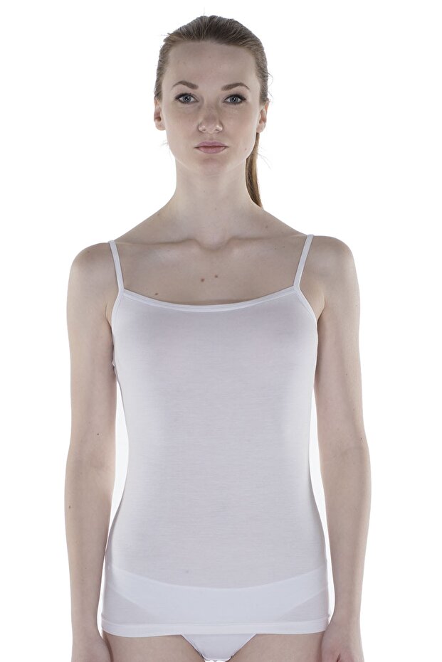 Basic Modal Ince Askılı Atlet - 1