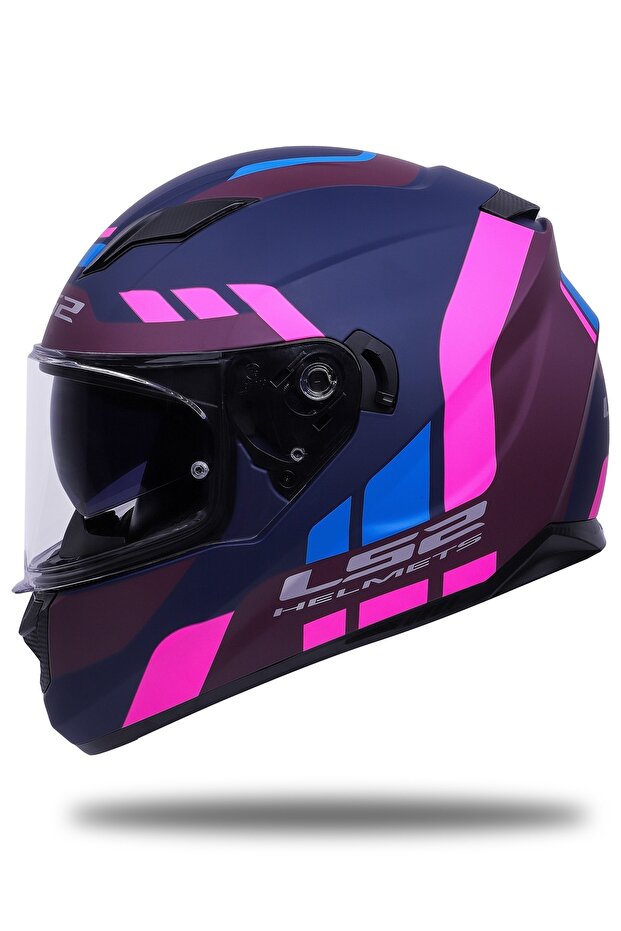 Stream Evo Enter Mat Navy Mavi-mor Kask - 1