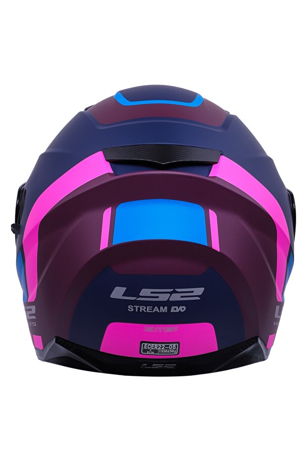 Stream Evo Enter Mat Navy Mavi-mor Kask - 5