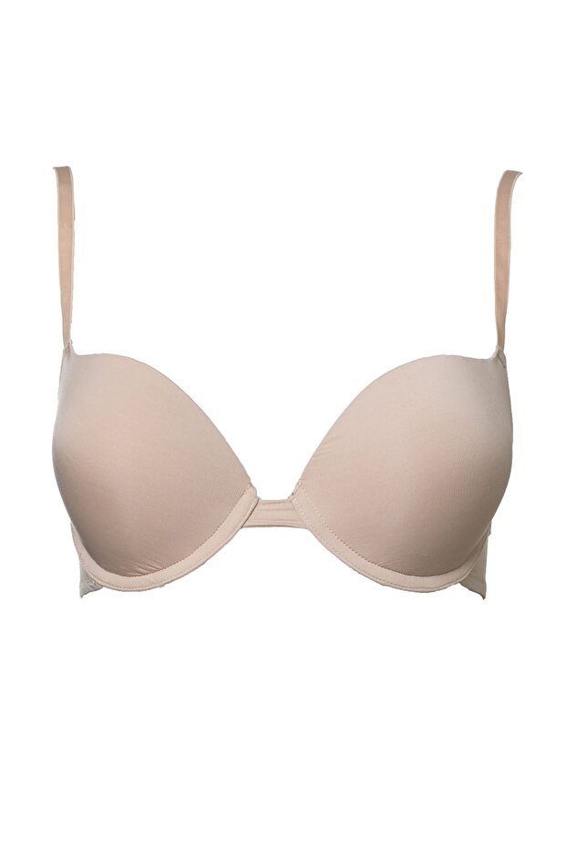 Basic Tam Dolgulu Push Up Sütyen - 5