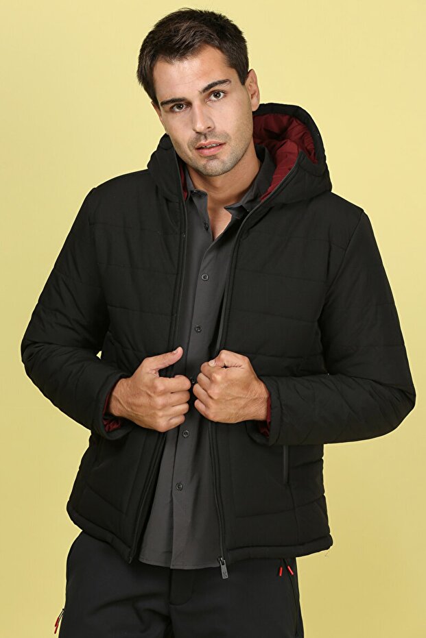 Erkek Mont - Siyah - 2