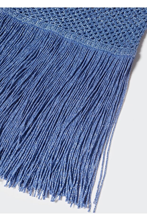 Strickrock mit Quastendetail - 7