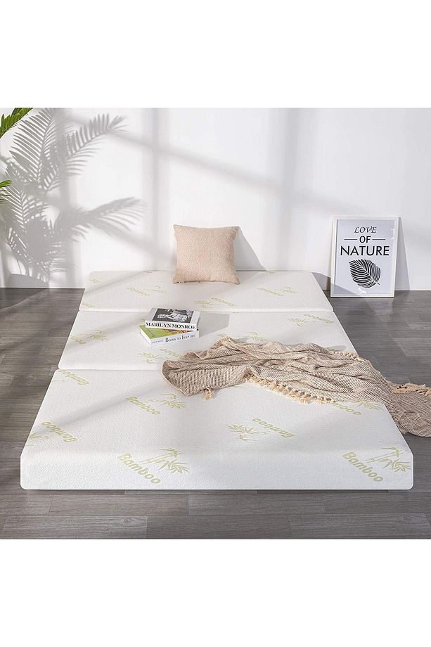 Bamboo Tek Kişilik Katlanabilir Visco Yatak - 2