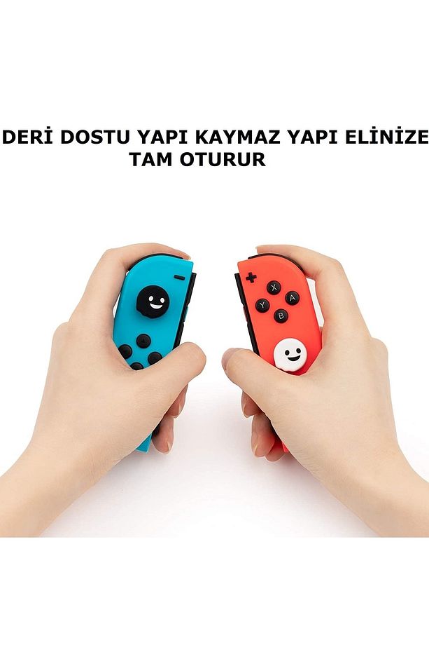 Nintendo Switch/switch Uyumlu Lite/switch Oled Analog Koruyucu Silikon Pad - 3