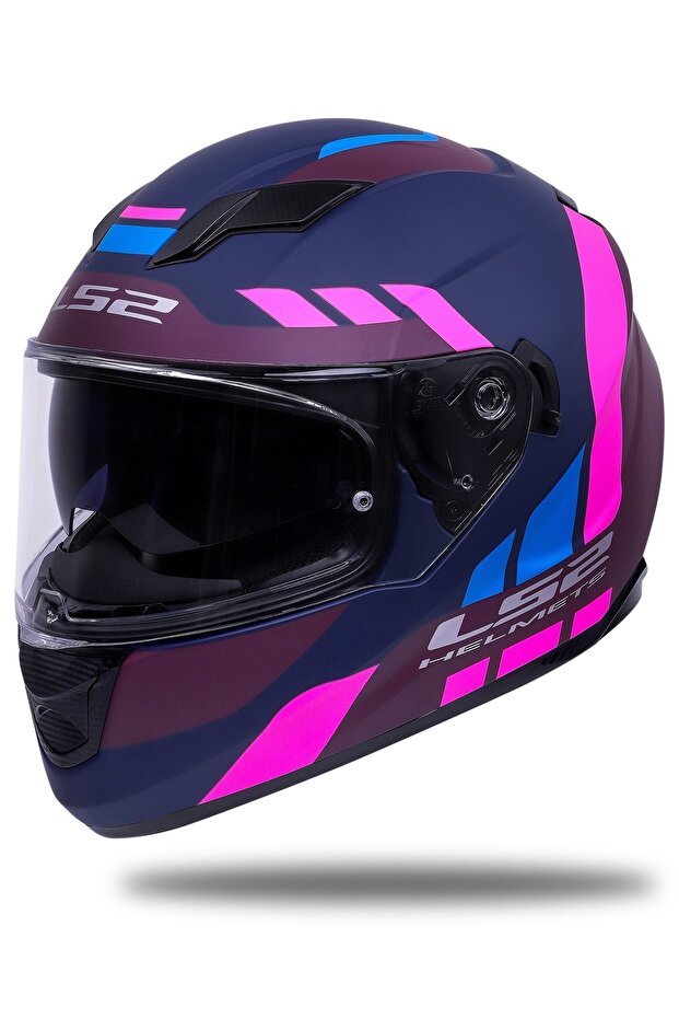 Stream Evo Enter Mat Navy Mavi-mor Kask - 2