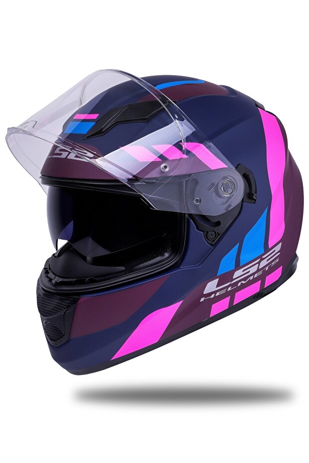 Stream Evo Enter Mat Navy Mavi-mor Kask - 3