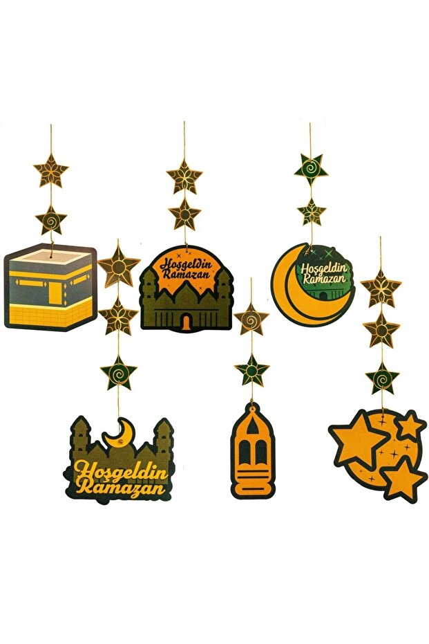 6 قطع سقف ترحيب رمضان ترحيب رمضان
