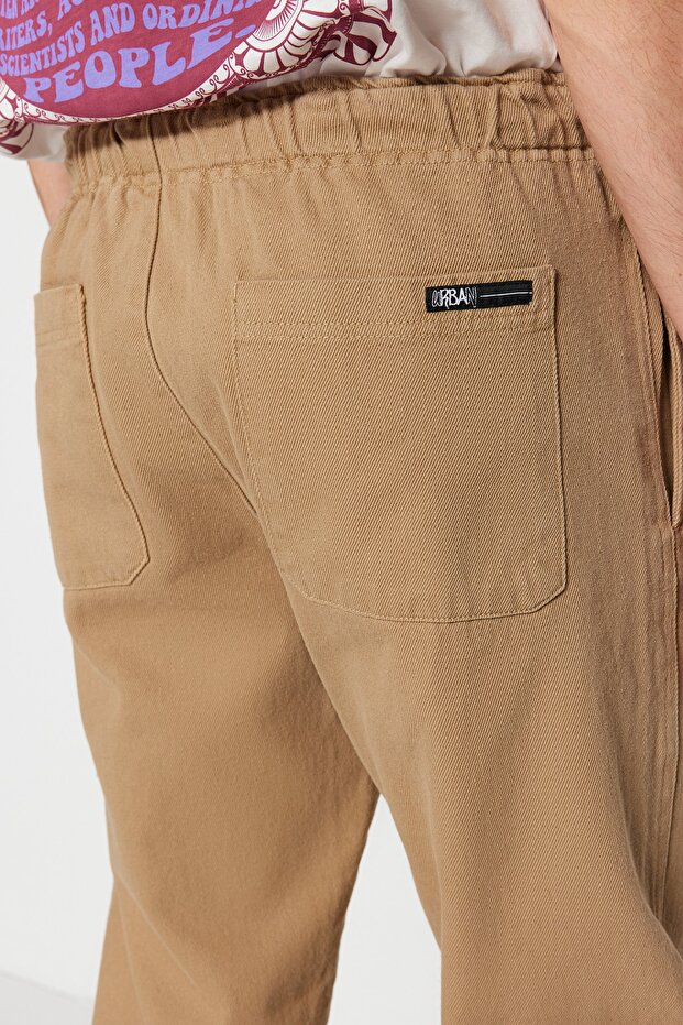 Camel Regular Fit Gabardin Pantolon TMNSS23PL00033 - 6
