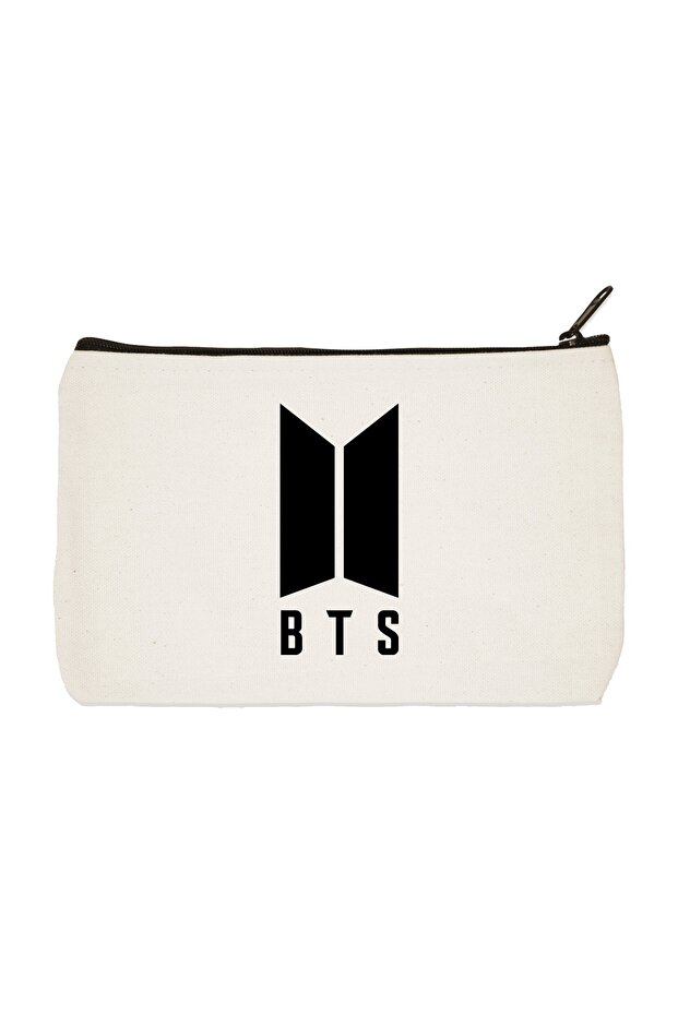Clutch Bts Printed Cloth Makeup Bag, Pen Holder, Handbag