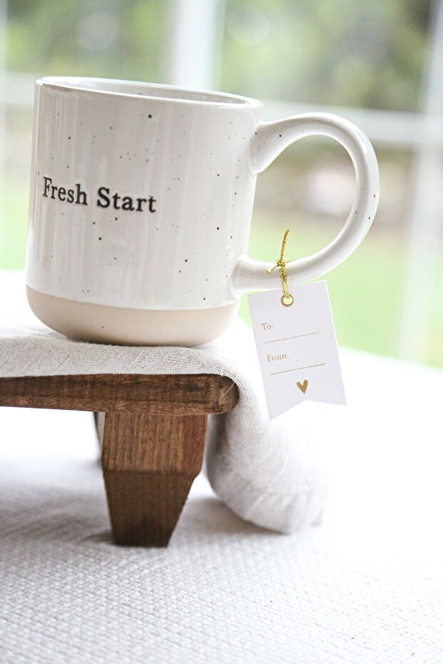 Stoneware Kupa, Fresh Start - 3