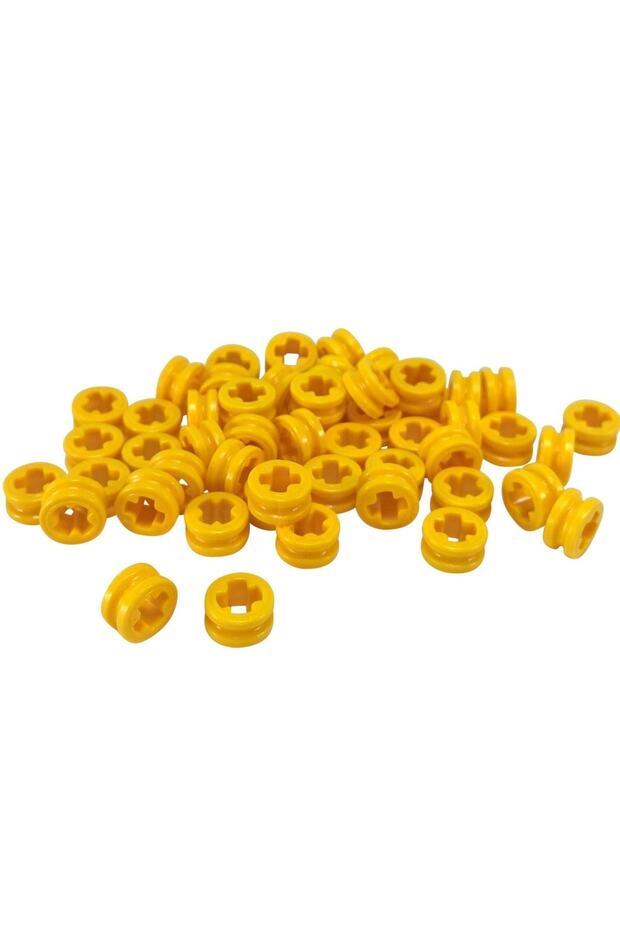 Technic Moc Custom Bush 1/2 Smooth Thin Yellow 16 Pieces to Send