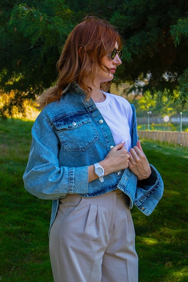 Kar Yıkama Gömlek Ceket - 3