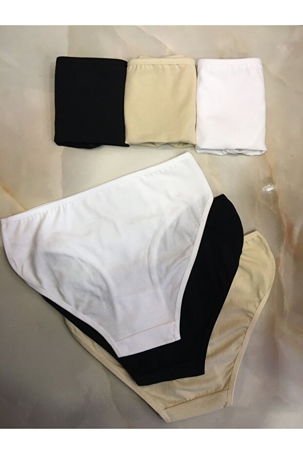 Women's Plain Bikini Model 6 Pieces