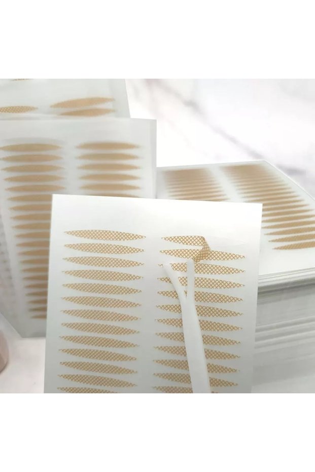 Eyelid Lift Tapes 120 Pieces (Lace Look) 3 Plates