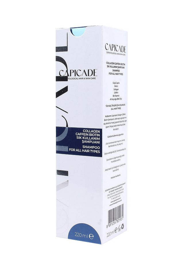 Collagen Caffein Biotin Şampuan 220 ml yeni Ambalaj - 4
