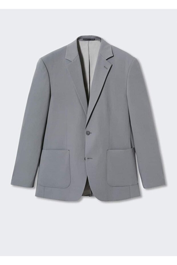 Relaxed Kesim Blazer Ceket - 3