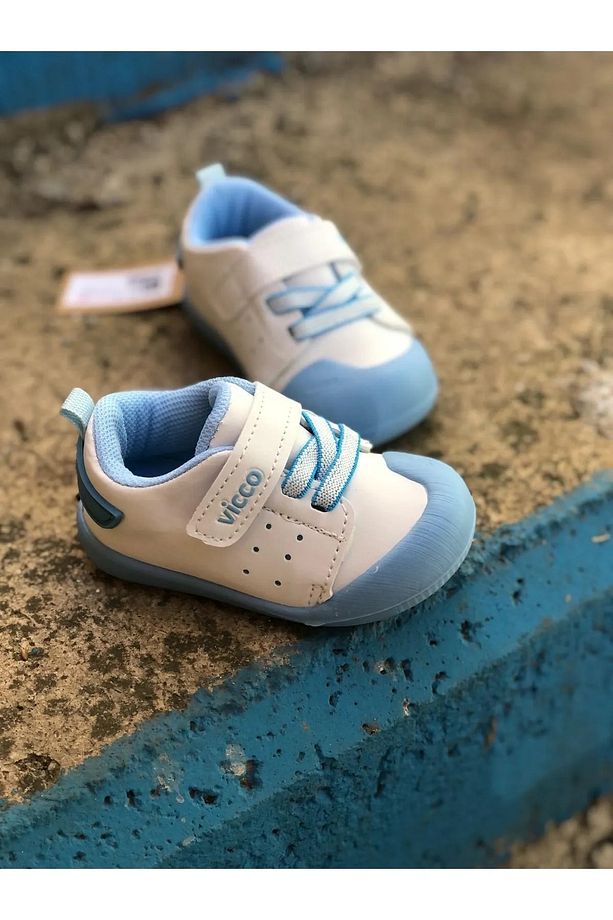 19-21 Numara Unisex Ortopedik Yumuşak Hafif Taban Ilk Adım Ayakkabı - 1