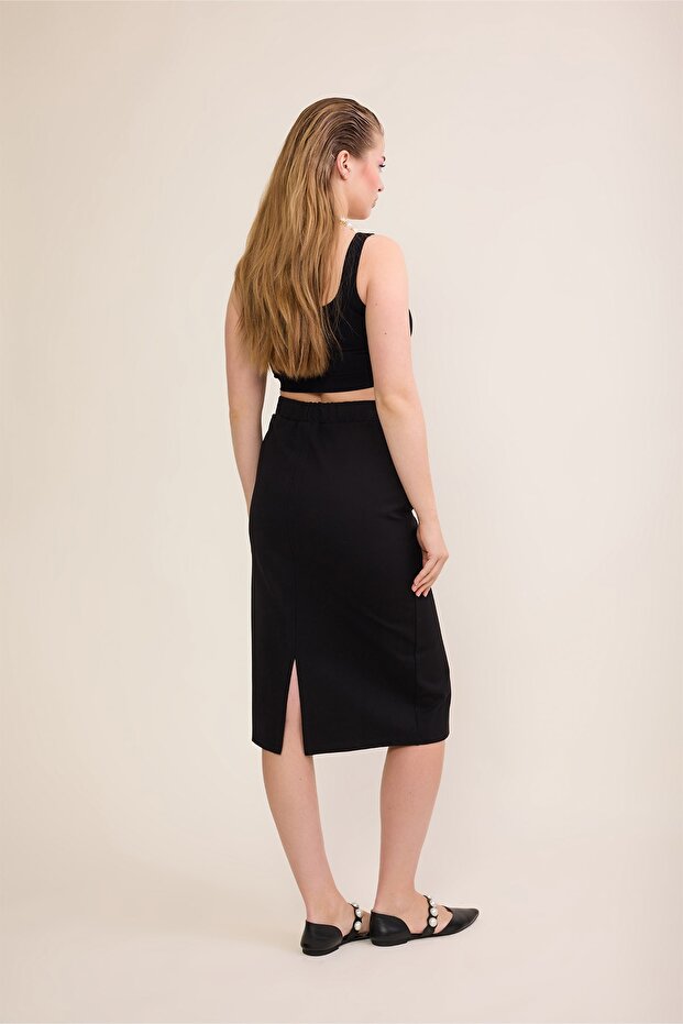 Yırtmaçlı Etek - 2