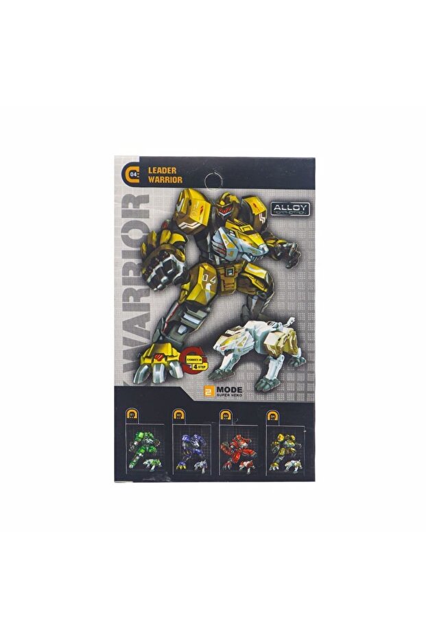 X - Warrior 4'lü Transformer Seti War Lion - 3