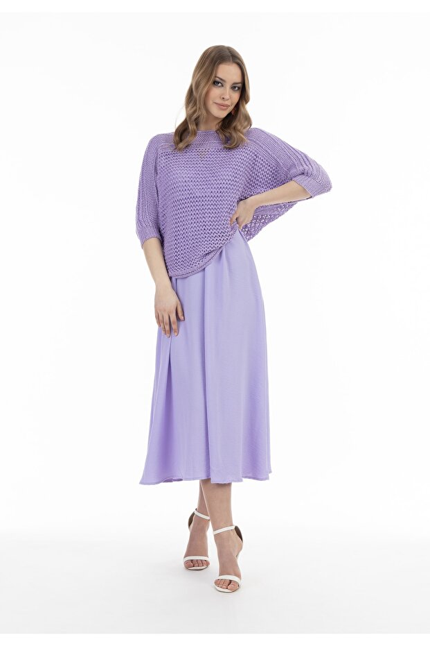 Svetr Weitmaschiger Strick - 1