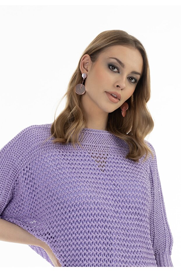 Svetr Weitmaschiger Strick - 3
