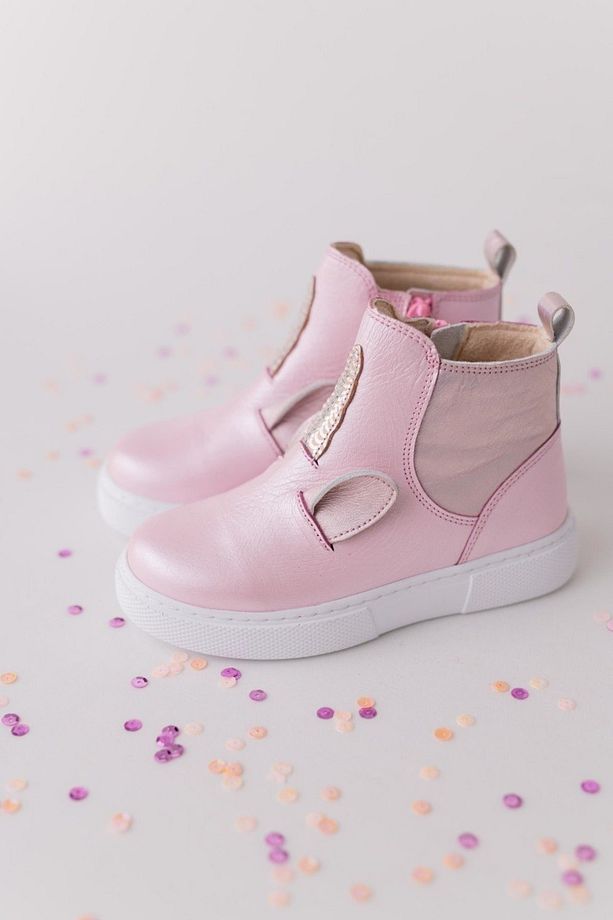 Pembe Unicorn Kız Çocuk Botu - 3