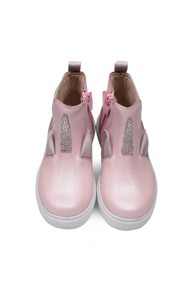 Pembe Unicorn Kız Çocuk Botu - 4