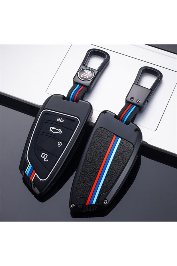 Bmw G X Series Zinc Metal Keychain - A Quality Black Color Car Keychain
